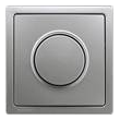 5TC89121 Siemens DELTA STYLE PLATINMETA. ABDECKPL.F.DIMMER M.DREHKNOPF 68X68MM Produktbild Additional View 2 S