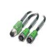 1510722 Phoenix Sensor/Aktor-Kabel SAC-4P-M12Y/2x0,3-PUR/M12FS Produktbild Additional View 1 S