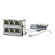 130D2CMC6-E Metz Connect DCCS2 Baugruppe 6 Port RJ45-Cross Connect Produktbild Additional View 1 S