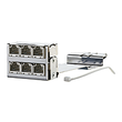 130D2CMC6-E Metz Connect DCCS2 Baugruppe 6 Port RJ45-Cross Connect Produktbild Additional View 2 S