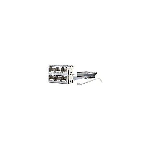 130D2CMM6-E Metz Connect DCCS2 Baugruppe 6 Port RJ45 Produktbild Additional View 2 L