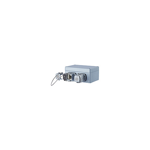 1401060320ME Metz Connect E-DAT Industry IP67 V5 2 Port Metall Aufputzgehäuse Produktbild Additional View 1 L
