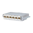 860018-11C-E Metz Connect E-DAT C6A 6 Port für 1HE Einsatz Produktbild Additional View 2 S