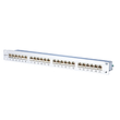 130855-E Metz Connect E DATC624X8(8) 1HE Patchpanel 19 Zoll 24 Port Cat6 LSA Produktbild Additional View 2 S