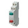 5TE4840 Siemens Taster, 1S+1S 20A 2 Tasten rot grün Lampen 230V Produktbild Additional View 1 S