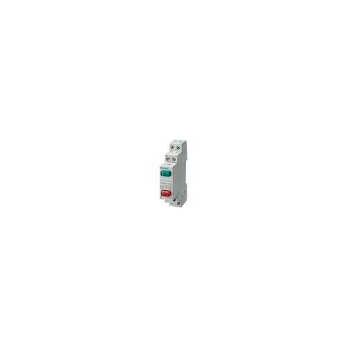 5TE4840 Siemens Taster, 1S+1S 20A 2 Tasten rot grün Lampen 230V Produktbild Additional View 1 L