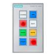 6AV3688-3AY36-0AX0 Siemens HMI KP8 PN Key Panel, 8 Kurzhubtasten mit mehrfarb Produktbild Additional View 3 S