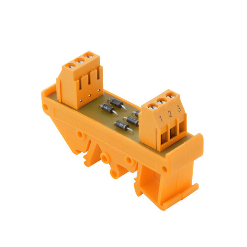 0181061001 Weidmüller RSD K22 LP/LP SPS- Digitales Ein-/Ausgangs-Modul Produktbild Additional View 1 L