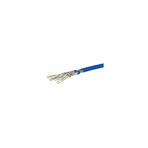 1308427032143 Metz Connect GC1000 Duplex Cat7 plus23 2x4P S/FTP blau AWG23 TR500 Produktbild Additional View 1 L