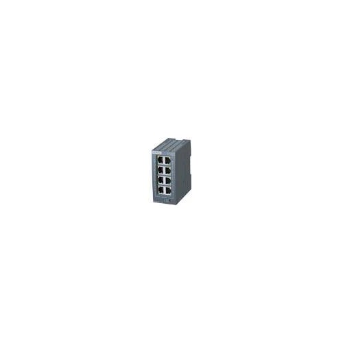 6GK5008-0BA10-1AB2 Siemens Scalance XB008 Unmanaged Ethernet Switch Produktbild Additional View 2 L