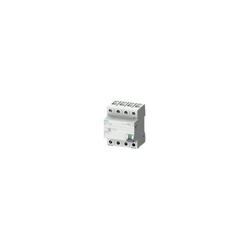 5SV3647-4 Siemens FI Schutzschalter 4P. 80A, 300mA (80/4/0.3A) Typ B Produktbild Additional View 3 L
