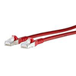 1308450566-E Metz Connect Patchkabel RJ45 Cat.6A AWG26S/FTP LSHF 0,5 m rot Produktbild Additional View 1 S