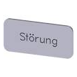 3SU1900-0AC81-0AQ0 Siemens Bezeichnungsschild 12,5x27mm, Schild si Produktbild Additional View 3 S