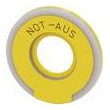 3SU1901-0BD31-0AS0 Siemens Unterlegscheibe rund für Not Halt Pilzd Produktbild Additional View 3 S