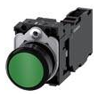 3SU1100-0AB40-1FA0 Siemens Drucktaster, 22mm, rund, Kunststoff, grün, Druckknop Produktbild Additional View 4 S