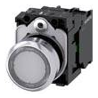 3SU1152-0AB70-1BA0 Siemens Drucktaster, beleuchtet, 22mm, rund, Metall, hochgla Produktbild Additional View 4 S