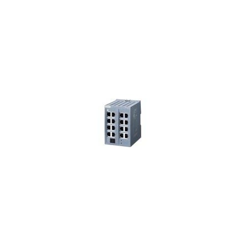 6GK51160BA002AB2 Siemens SCALANCE XB116, unmanaged Switch, 16x 10/100 Mbit/s RJ4 Produktbild Additional View 2 L