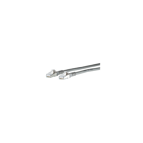1308450233-E Metz Connect Patchkabel Cat.6A AWG 26 0,2 m grau Produktbild Additional View 1 L