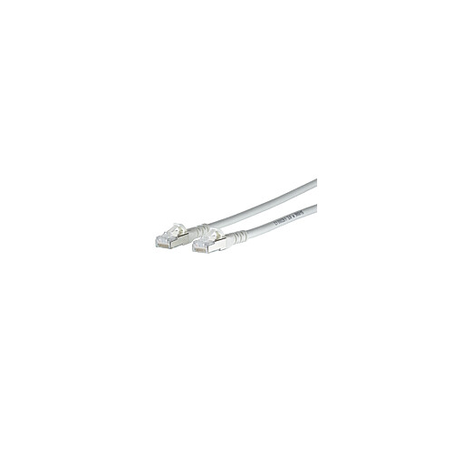 1308450388-E Metz Connect Patchkabel Cat.6A AWG 26 0,3 m weiß Produktbild Additional View 1 L
