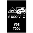 05006170001 Wera VDE Schraubendreher für TORX® Schrauben Produktbild Back View S