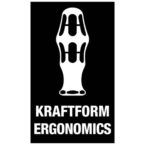 0070504102100 WERA Bit-Sortiment Kraftform Komp. 62 Produktbild Default L