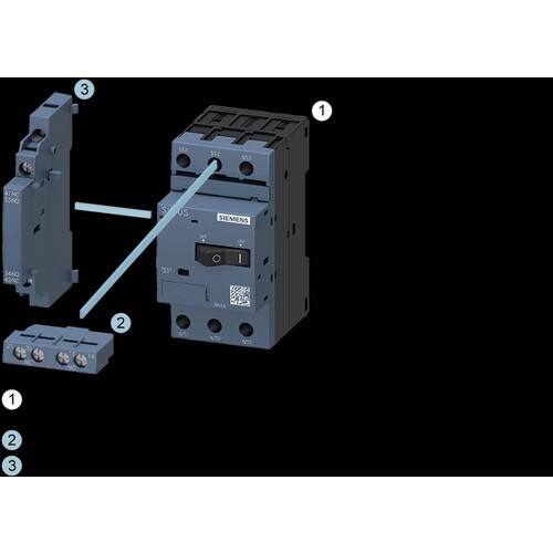 3RV1011-1CA10 SIEMENS MOTORSCHUTZ- SCHALTER  1,8-2,5A Produktbild Additional View 5 L