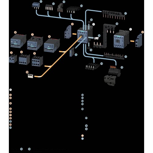 3RT2018-1AP01 SIEMENS SCHÜTZ 7,5KW/400V AC3 AC230V 1S 3-POL. S00 SCHRAUBANSCHL. Produktbild Additional View 6 L