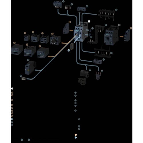 3RT2926-1JJ00 SIEMENS Varistor mit LED AC24-48V DC12-24V(S0) Produktbild Additional View 5 L