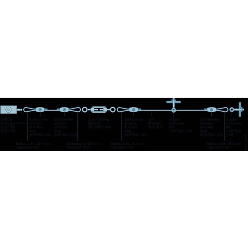 3SE7150-2DD00 Siemens Seilzugschalter Produktbild Additional View 3 L