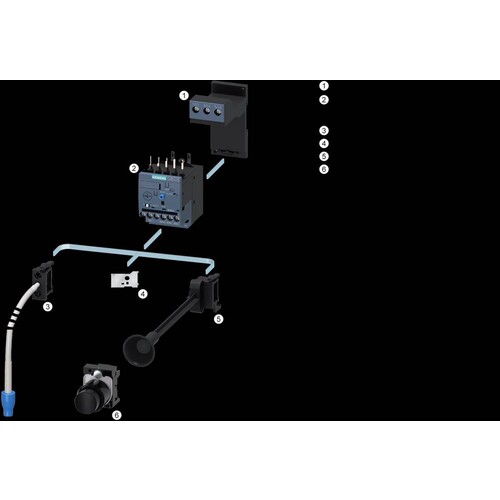 3RU1900-2AF71 Siemens Elektr. Fern-Reset UC 110-127 für 3RU11/3RU21/3RB20/3RB30  Produktbild Additional View 5 L