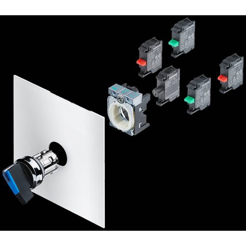 3SU1100-2BF60-3MA0 Siemens Knebelschalter, beleuchtbar, 22mm, rund Produktbild Additional View 6 L