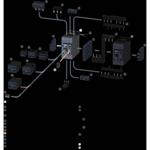 3RT2936-1BD00 Siemens Überspannungsbegrenzer, Varistor, AC 12 Produktbild Additional View 5 L