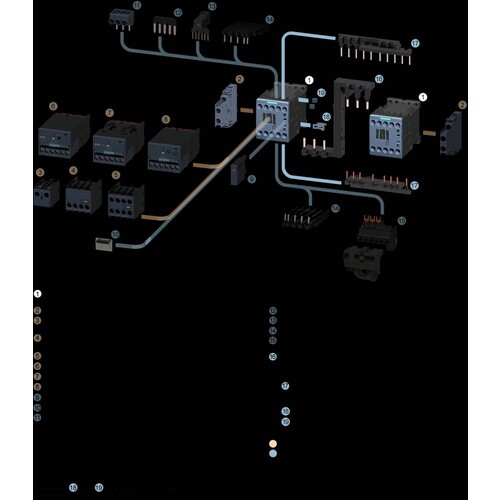 3RA2912-2H Siemens Mech. Verbinder, Verriegelung seitlich für Schütz 3RT2.1 Produktbild Additional View 4 L