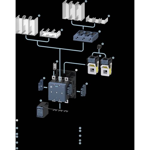 3RT1265-6AP36 Siemens VA SCHUET AC3:132KW/400V 2S+2OE UC220-24 Produktbild Additional View 5 L