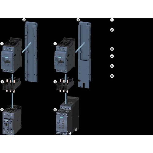 3RA2931-1AA00 Siemens Verbindungsbaustein, für 3RV2.3 und 3RT Produktbild Additional View 4 L