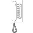 200040917-00 Siedle Bus Telefon Comfort BTC 850 02 E/S Produktbild Additional View 2 S