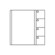 210005000-00 Siedle Tasten Modul TM 612 4 AG anthrazitgrau Produktbild Additional View 2 S