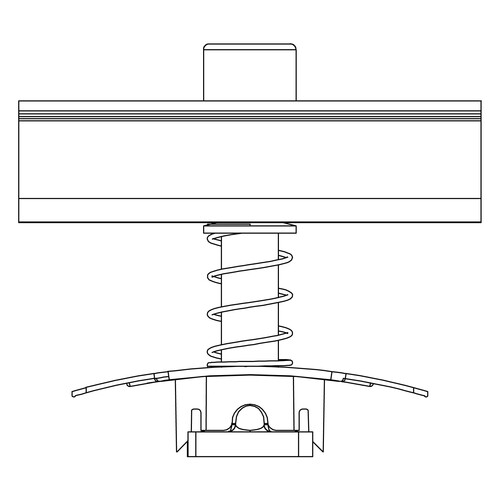 1005156 K2 Systems Modulmittelklemme XS Set 30-33 mm Produktbild Additional View 1 L