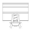 2002589 K2 Systems Universal End Klemme OneEnd, schwarz eloxiert Produktbild Additional View 1 S