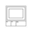 200048755-02 Siedle DRM 612-02 SM Display-Ruf-Modul Produktbild Additional View 1 S