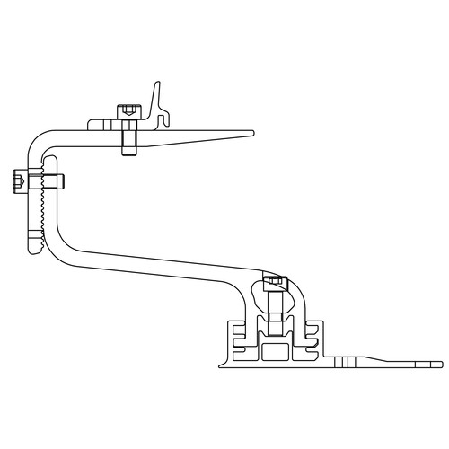 2003144 K2 Systems Dachhaken SingleHook 4S Produktbild Additional View 3 L