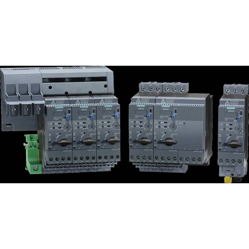 3RA6120-1DB32 SIEMENS Direktstarter 690V SIRIUS 3-12A 24V IP20 BxHxT 45x170x165mm Produktbild Additional View 7 L