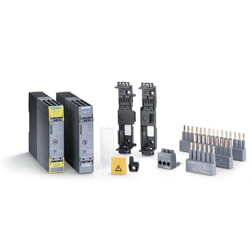 3RM1102-2AA04 Siemens DIREKTSTARTER 0,4 2,0A, 24V SAFETY PUSH Produktbild Back View L