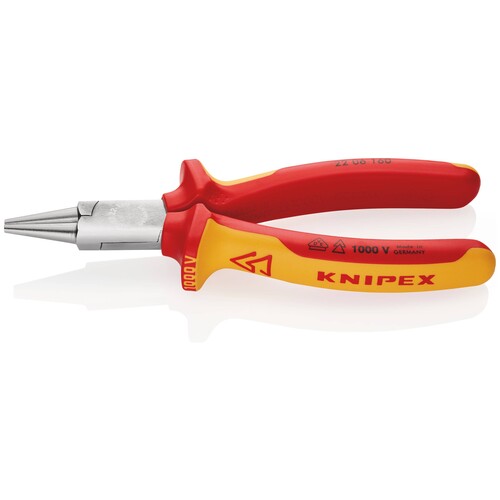 2206160 KNIPEX RUNDZANGE 160MM VDE 1000V Produktbild Additional View 3 L