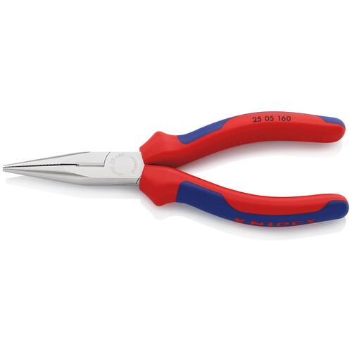 2505160 KNIPEX FLACHRUNDZANGE M.SCHNEIDE 160MM Produktbild Additional View 2 L