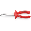 2627200 KNIPEX FLACHRUNDZANGE M.SCHNEIDE LANG GEBOGEN 200MM  VDE 1000V GETAUCHT Produktbild Additional View 2 S