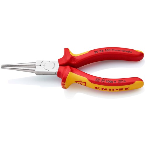 3036160 KNIPEX RUNDZANGE  LANG 160MM VDE 1000V Produktbild Additional View 2 L