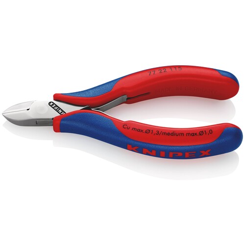 7722115 KNIPEX ELEKTRONIK SEITEN- SCHNEIDER ohne Facette 115 mm Produktbild Additional View 5 L