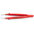 922762 KNIPEX PRÄZISIONS-PINZETTE ISOL. GERADE FEIN GEZAHNT VDE 1000V Produktbild Additional View 2 S