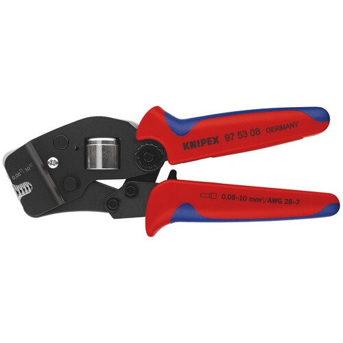 975308 KNIPEX ADERENDHÜLSENZANGE 0,08-10MM VIERKANTCRIMP. FRONTEINFÜHRUNG Produktbild Additional View 5 L